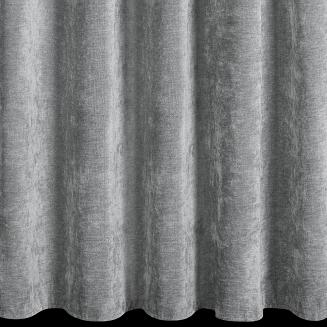 Zasłona gotowa na przelotkach NILO 140x250 Eurofirany szary