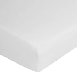 Prześcieradło jersey z gumką  160x200 Eurofirany biały