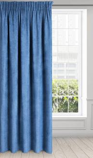 Zasłona gotowa na taśmie AMAYA 140x250 Eurofirany granatowy