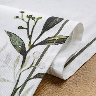 Obrus dekoracyjny NATU 140x300 Eurofirany biały