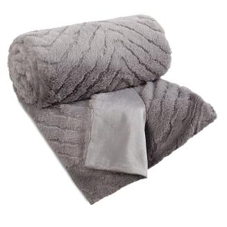 Koc narzuta KATE 150x200 Eurofirany srebrny