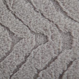 Koc narzuta KATE 150x200 Eurofirany srebrny