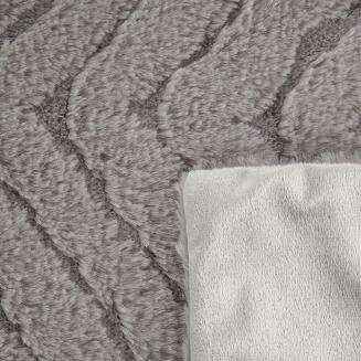 Koc narzuta KATE 150x200 Eurofirany srebrny