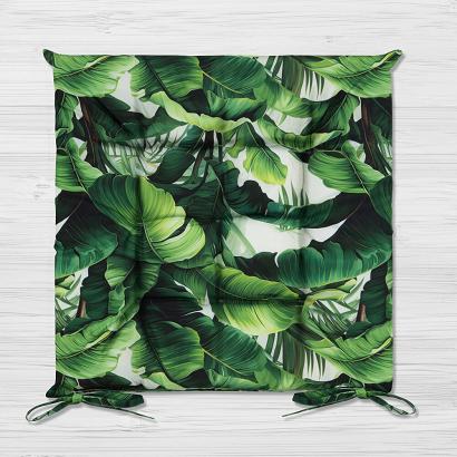 Poduszka na krzesło wodoodporna GARDEN 40x40x5 Eurofirany zielona