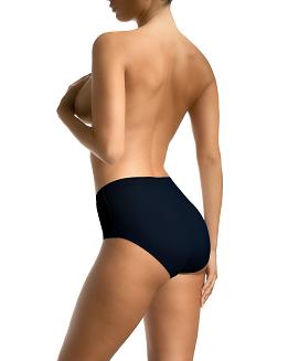 Figi damskie bezszwowe z wysokim stanem Babell kod 2004 czarne