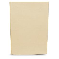 Prześcieradło bawełniane bez gumki 200x220 jasny beż