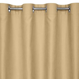 Zasłona gotowa na przelotkach ADA 140x250 Eurofirany beżowy