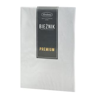 Obrus dekoracyjny VELVET 40x140 Eurofirany biały