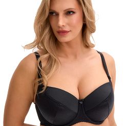 Biustonosz Full Cup Kate 281 usztywniany czarny