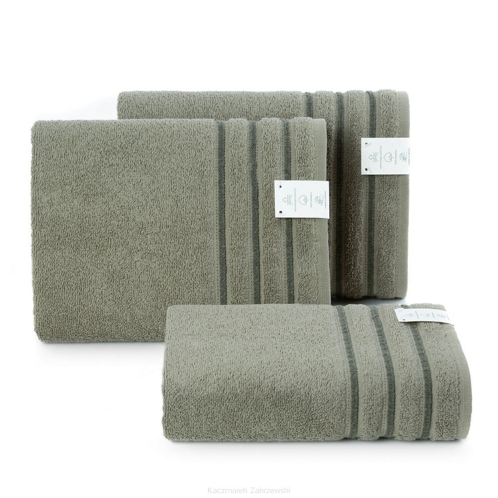 Ręcznik bawełniany JASPER 50x30 Eurofirany oliwkowy