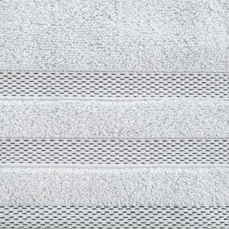 Ręcznik bawełniany RIKI 30x50 Eurofirany srebrny