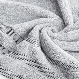 Ręcznik bawełniany RIKI 30x50 Eurofirany srebrny