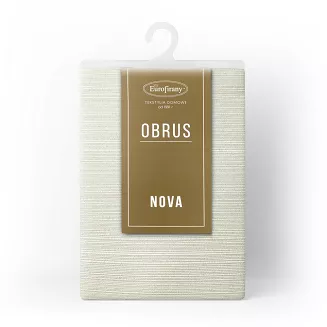 Obrus dekoracyjny GLAMO 140x260 Eurofirany beżowy