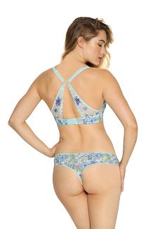 Biustonosz GAIA Push Up Louisa 942 turkusowy