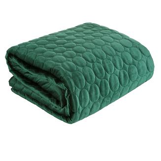 Narzuta dekoracyjna LILIAN 220x240 szmaragdowy