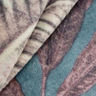 Koc narzuta ARA 150x200 Eurofirany turkusowy/popielaty