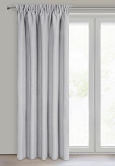 Zasłona gotowa na taśmie SUZAN 135x270 Eurofirany stalowy