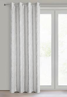 Zasłona gotowa na przelotkach ARNITA 140x250 Eurofirany biały