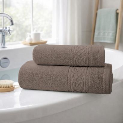 Ręcznik bawełniany SYDNEY 50x90 taupe