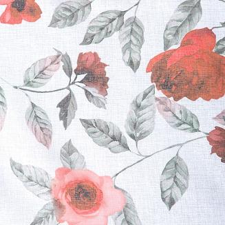 Zasłona gotowa na przelotkach ELLA 140x250 Eurofirany biały