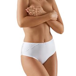 Figi damskie z koronką Babell kod 057 białe