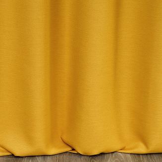 Zasłona gotowa na taśmie STYLE 140x270 Eurofirany musztardowy