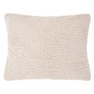 Beżowa Poszewka z Bukli 50x70 Baranek Dreamy Boucle