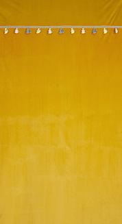 Zasłona gotowa na przelotkach KIDS 140x250 Eurofirany musztardowy