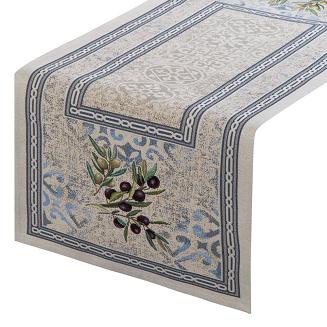 Obrus dekoracyjny 45x140 Eurofirany naturalny