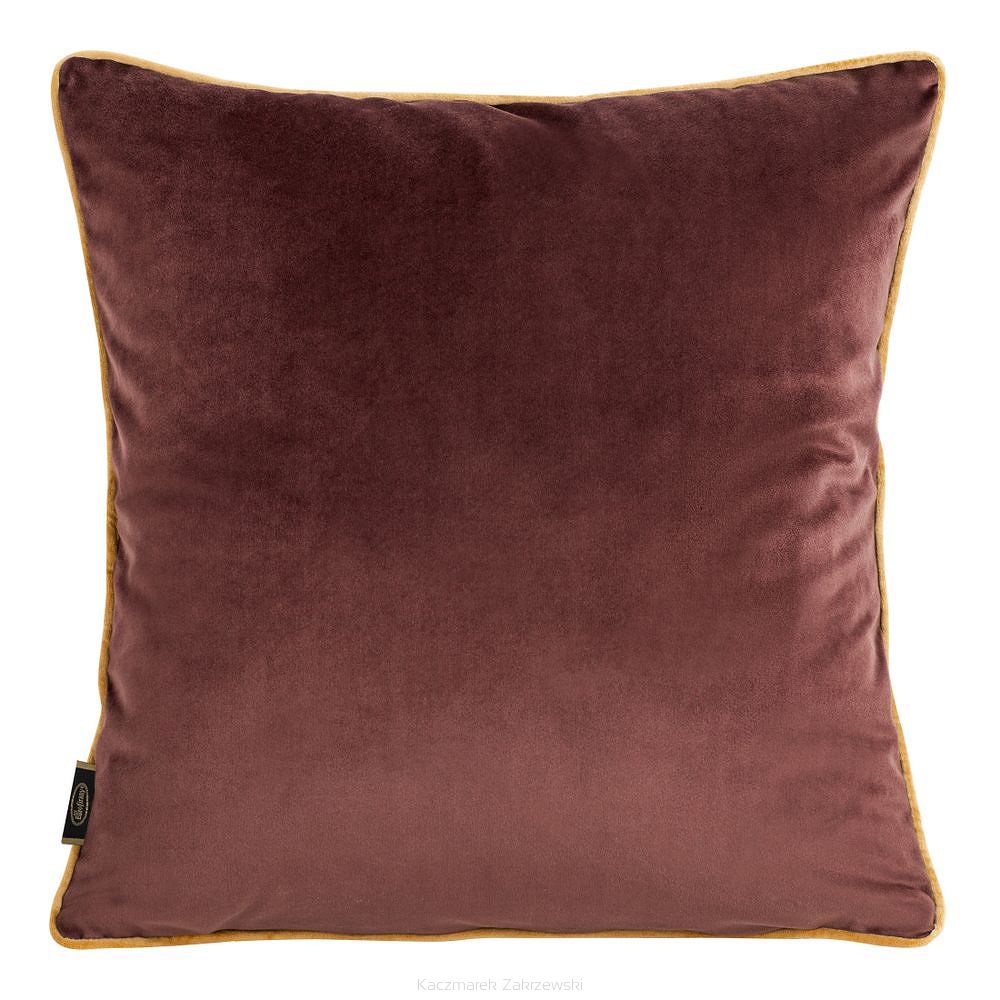 Poszewka dekoracyjna VELVET 45x45 Eurofirany bordowy