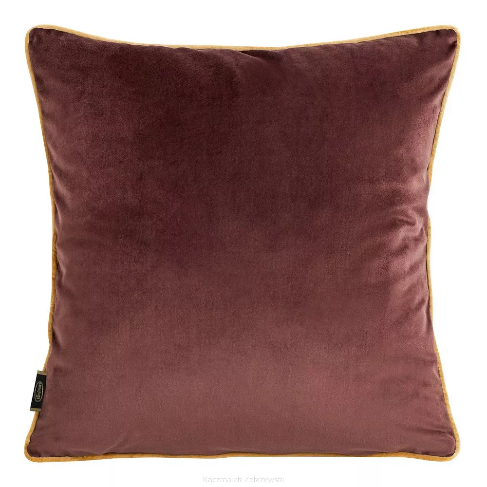 Poszewka dekoracyjna VELVET 45x45 Eurofirany bordowy