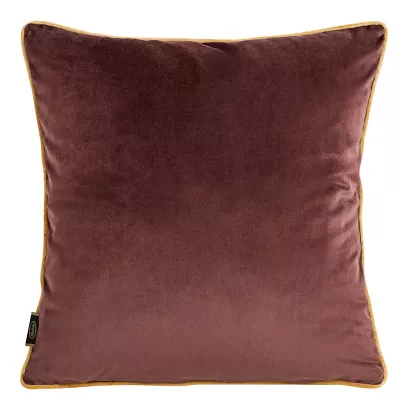 Poszewka dekoracyjna VELVET-56 45x45 Eurofirany bordowa