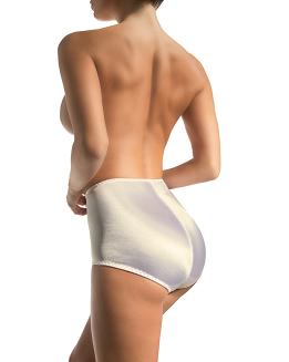 Figi damskie modelujące z wysokim stanem Babell kod 106 ecru