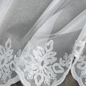 Firana gotowa na taśmie LIZ 300x145 Eurofirany biały