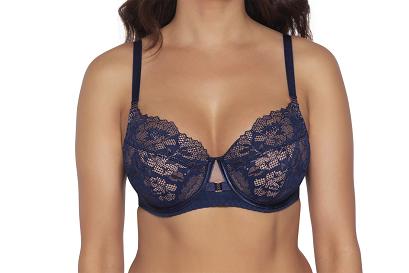 Biustonosz Semi-Soft AV 1937 półusztywniany granatowy