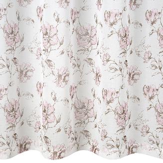 Firana gotowa na przelotkach AMBER 140x250 Eurofirany beżowy