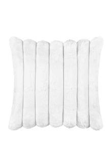 Biała Poszewka Futrzana 45x45 Bunny