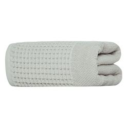 Ręcznik bawełniany WAFFLE 70x140 jasnoszary