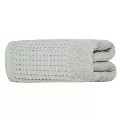 Ręcznik bawełniany WAFFLE 70x140 jasnoszary