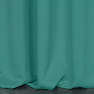 Zasłona gotowa na przelotkach PARISA 140x250 Design91 turkusowy
