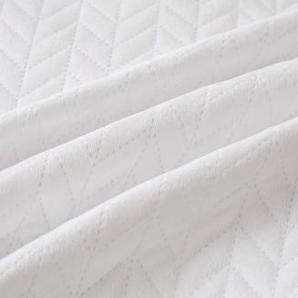 Narzuta dekoracyjna MOXIE 200x220 velvet biała