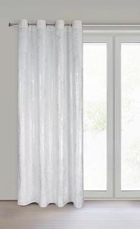 Zasłona gotowa na przelotkach RENIA 140x250 Eurofirany biały