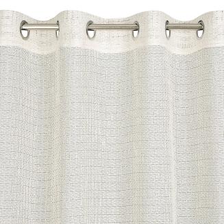 Zasłona gotowa na przelotkach NADIN 140x250 Eurofirany naturalny