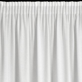 Zasłona gotowa na taśmie ERIS 140x270 Eurofirany biały