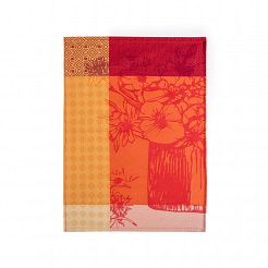 Ścierka kuchenna Bouquet 50x70 Zwoltex GOAT czerwona pomarańczowa