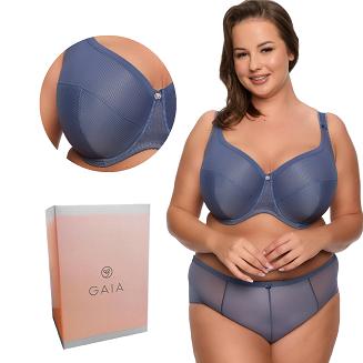 Biustonosz Semi-Soft Sonia MAXI 1058 półusztywniany jeans