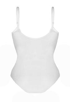 Body damskie modelujące pod biust Vincenta białe