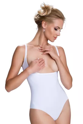 Body damskie modelujące pod biust Vincenta Eldar białe
