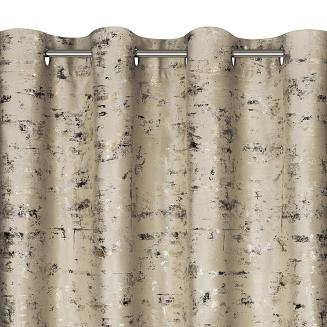 Zasłona gotowa na przelotkach TAMI 140x250 Eurofirany beżowy