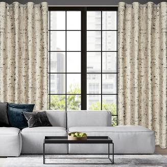 Zasłona gotowa na przelotkach TAMI 140x250 Eurofirany beżowy